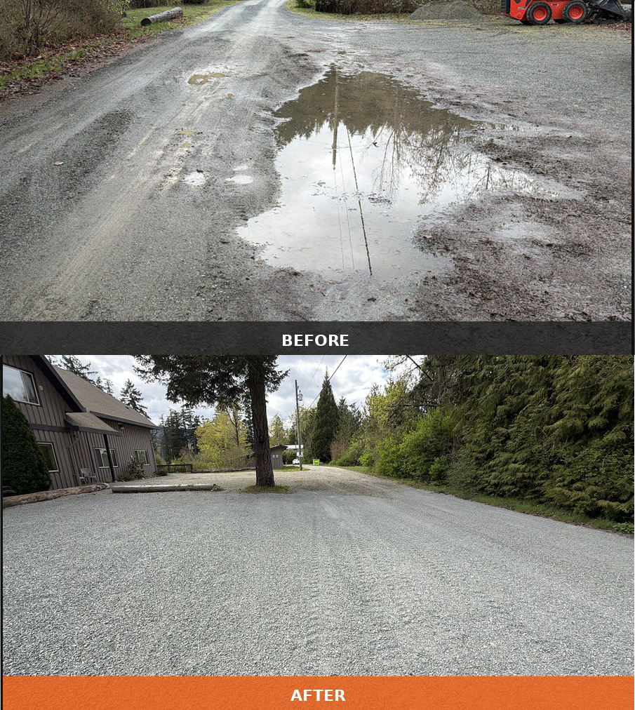 Driveway Grading Duncan BC